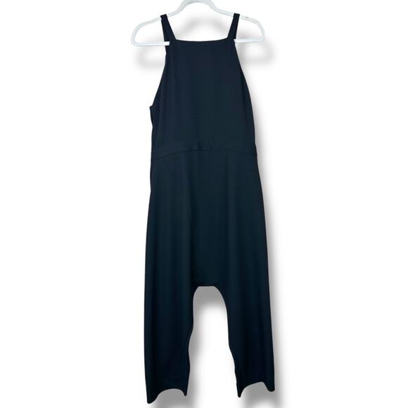 Rachel Comey NWOT Black Alcott Square Neckline Drop Crotch Casual Twill Jumpsuit - Picture 9 of 13